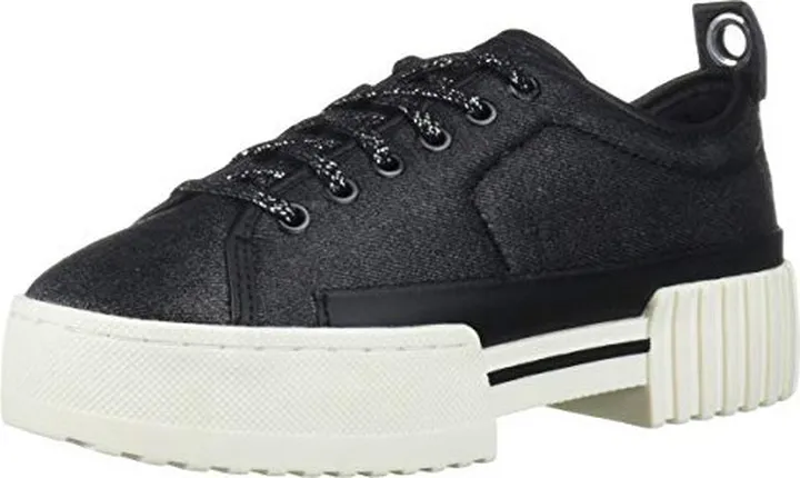 Diesel Women's S-MERLEY Canvas Platform-Sneakers