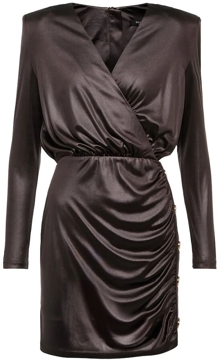 Ruched minidress