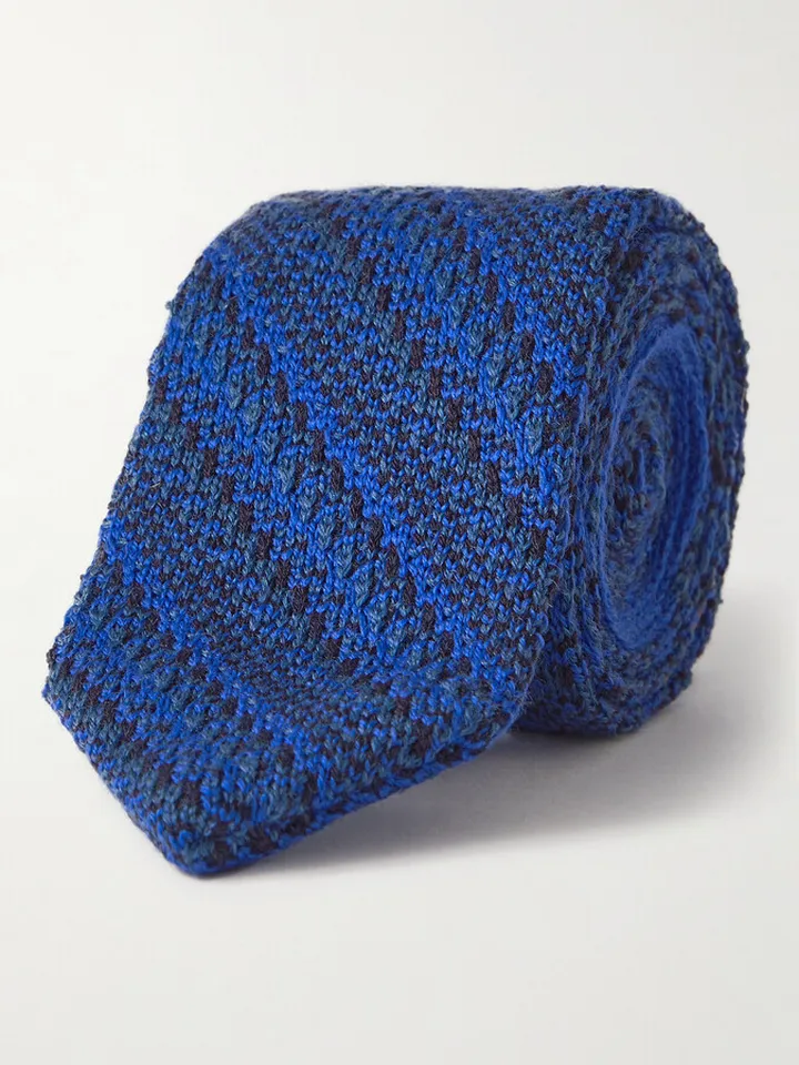 6cm Knitted Wool Tie