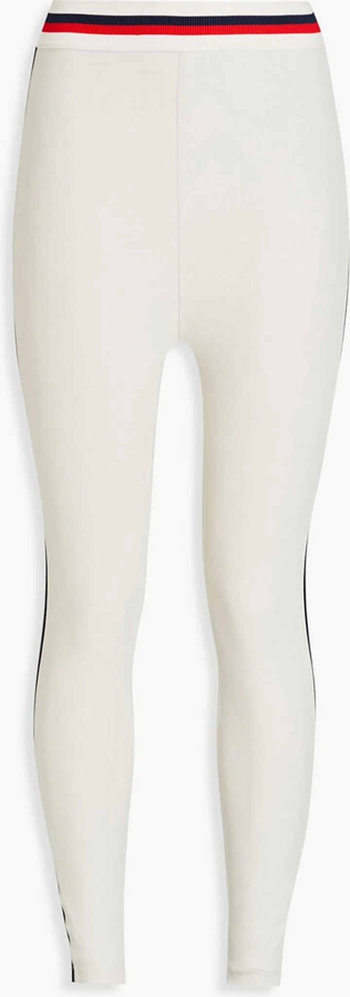Striped stretch leggings