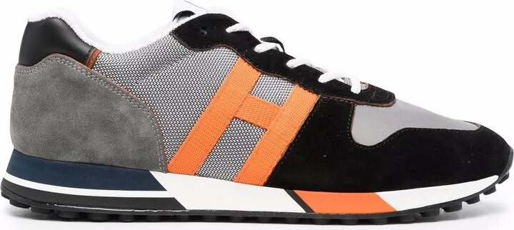 Panelled Low-Top Sneakers