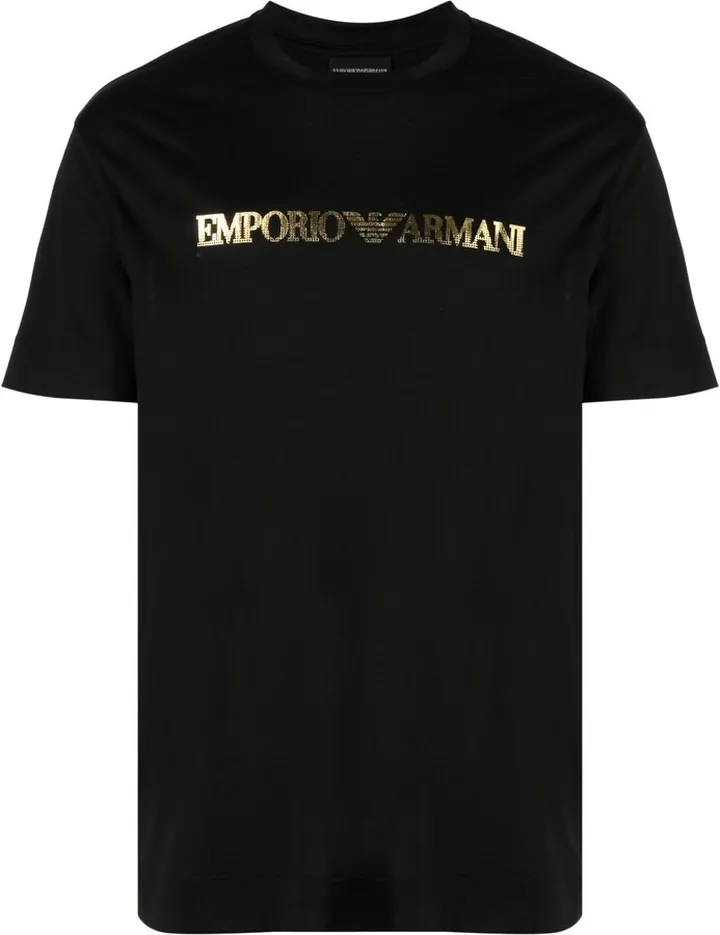 logo-stamp crew-neck T-shirt