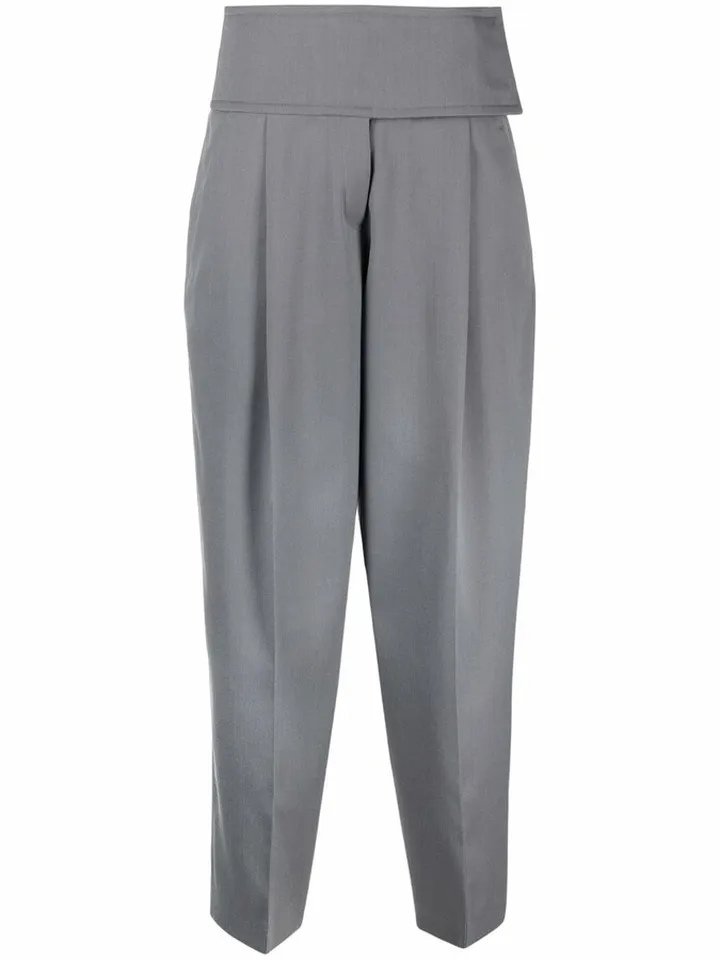 Tailored Cropped Trousers