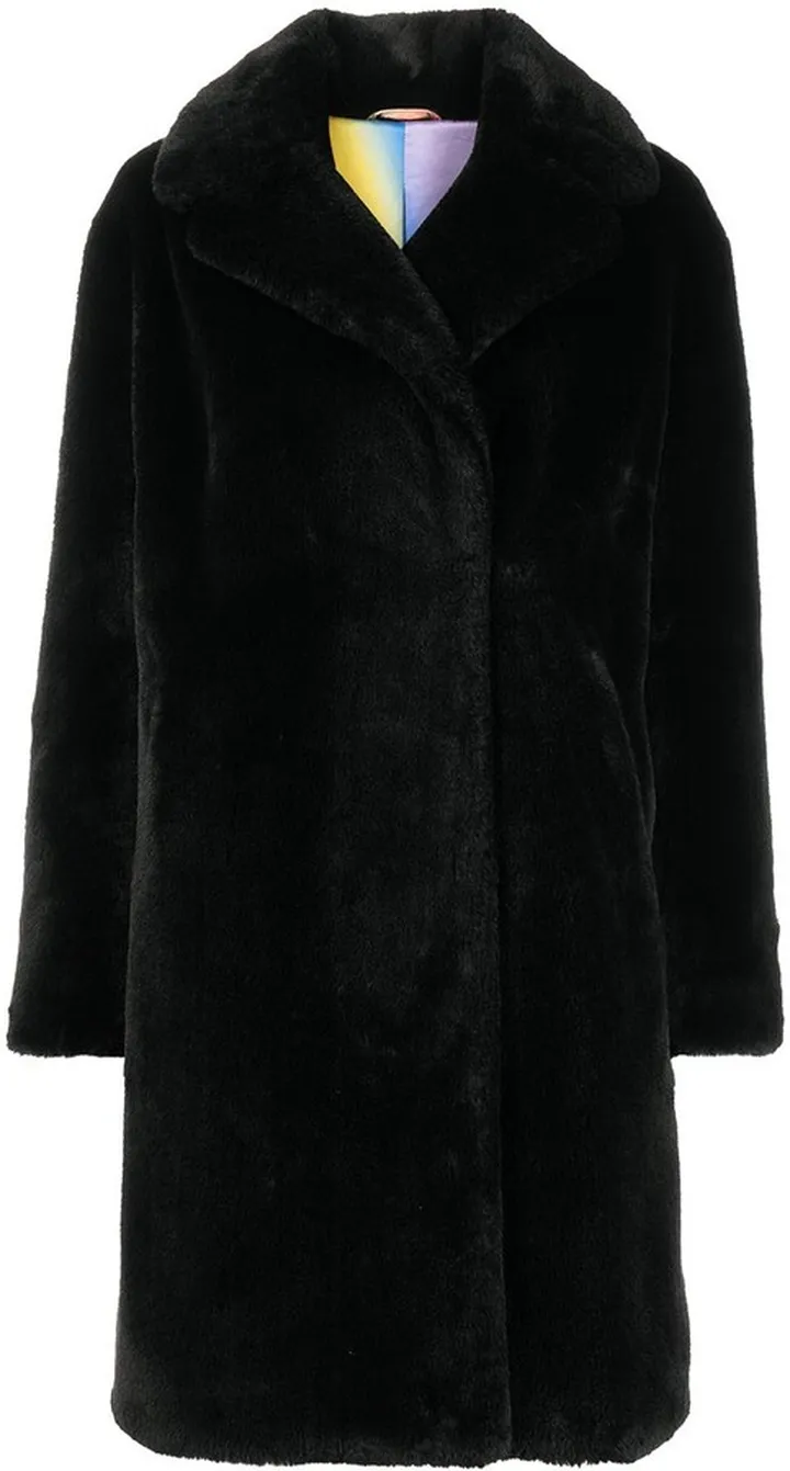 Imani faux-fur coat