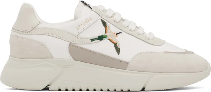 Axel Arigato White Genesis Stripe Bee Bird Sneakers