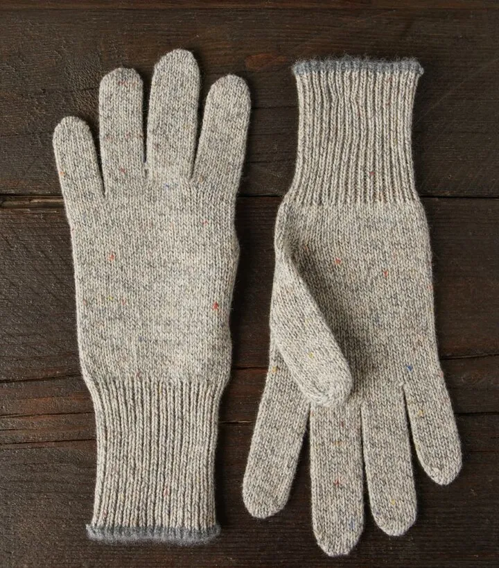 Brunello Cucinelli Cashmere Space-Dye Gloves