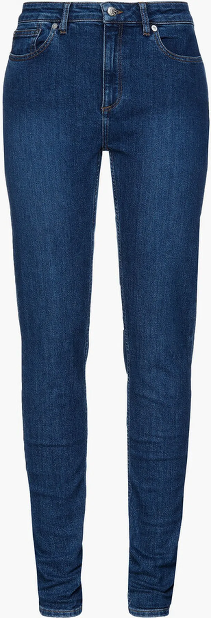 Mid-rise skinny jeans