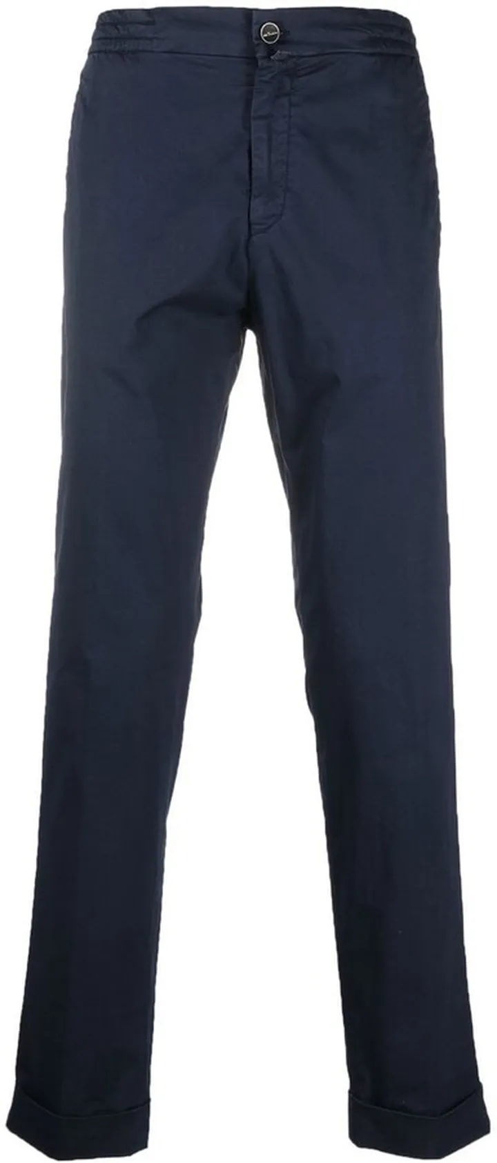 Straight-Leg Denim Trousers