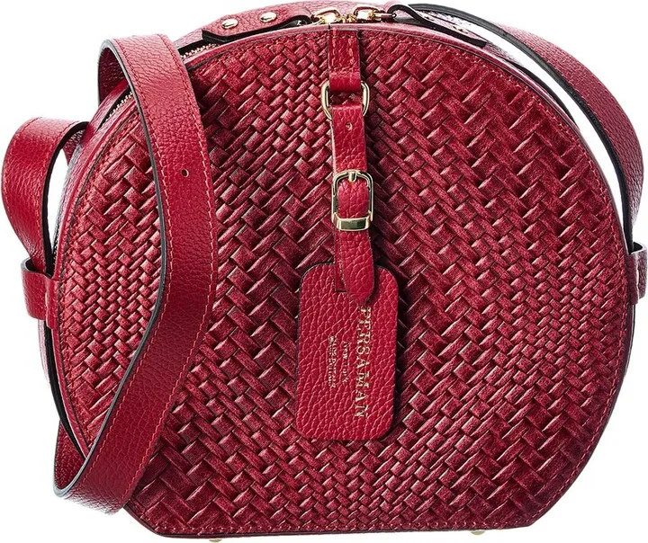 Persaman New York Simone Circular Leather Crossbody