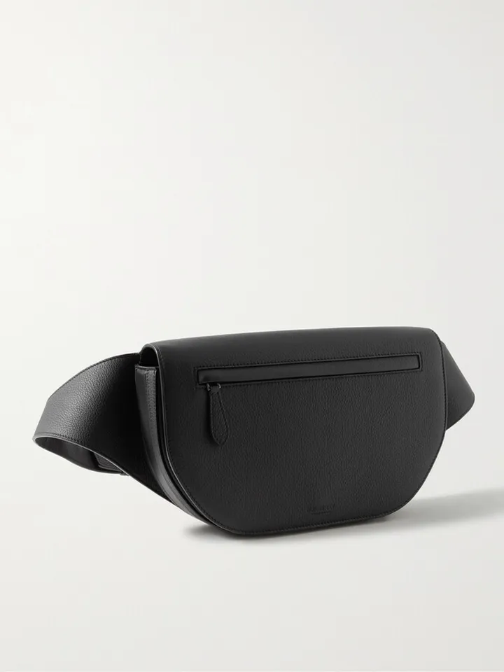 Full-Grain Leather Belt Bag