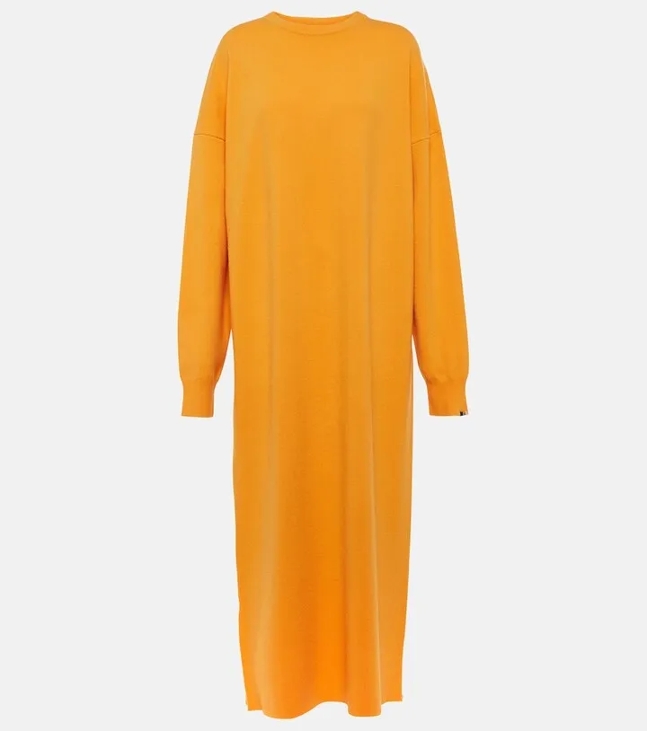 N°106 Weird cashmere-blend midi dress