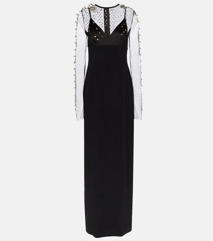 Embellished gown