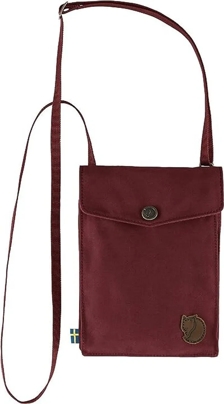 Fjallraven Pocket (Bordeaux Red) Backpack Bags