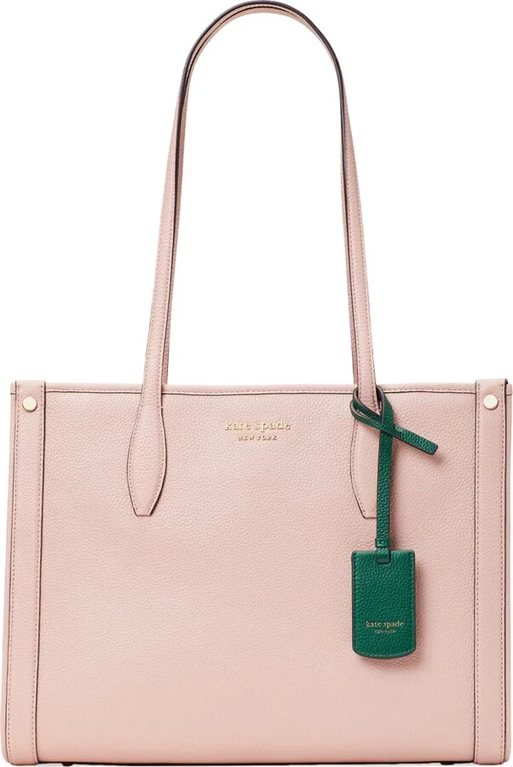 Medium Market Leather Tote