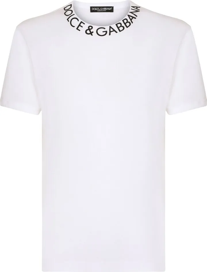 DOLCE & GABBANA- Logo Cotton T-shirt