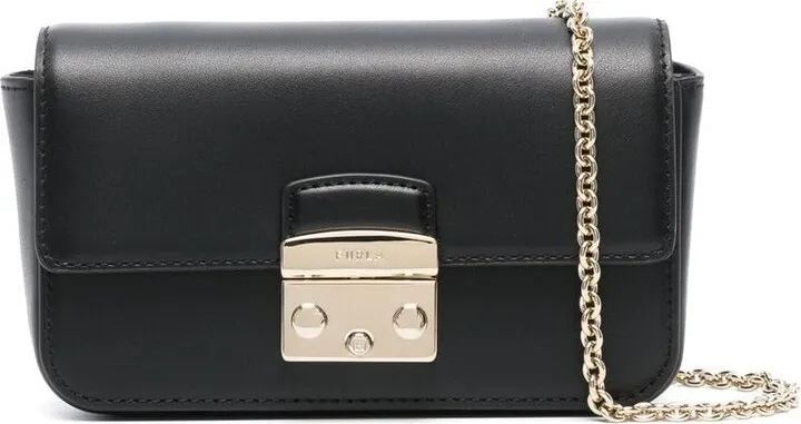 Metropolis leather mini bag