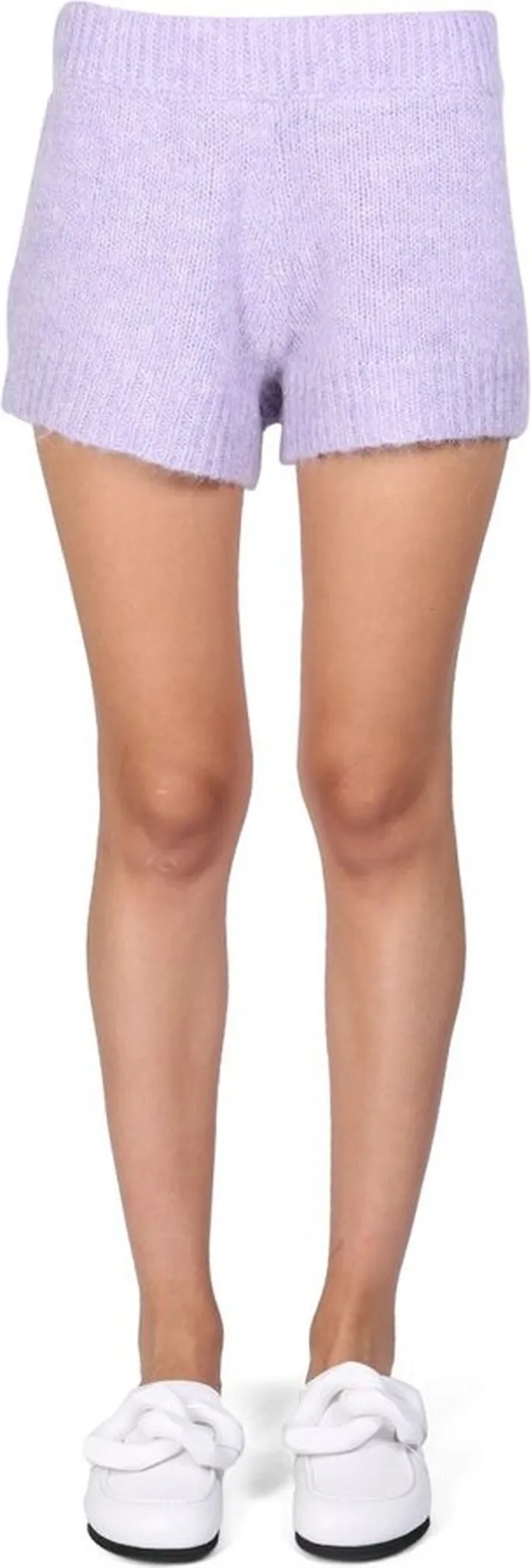 ROTATE Susanna Elasticated-Waist Knit Shorts