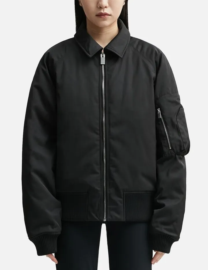 Arch Logo Bomber Jacket