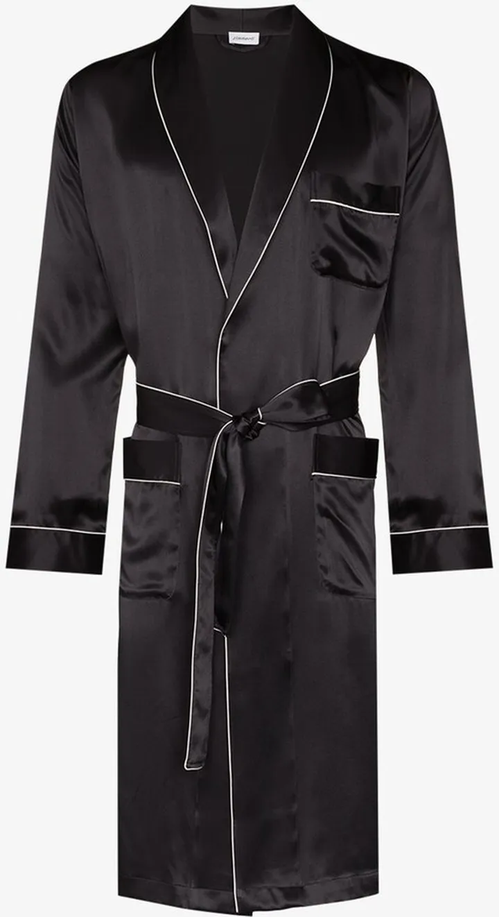 Long Silk Robe