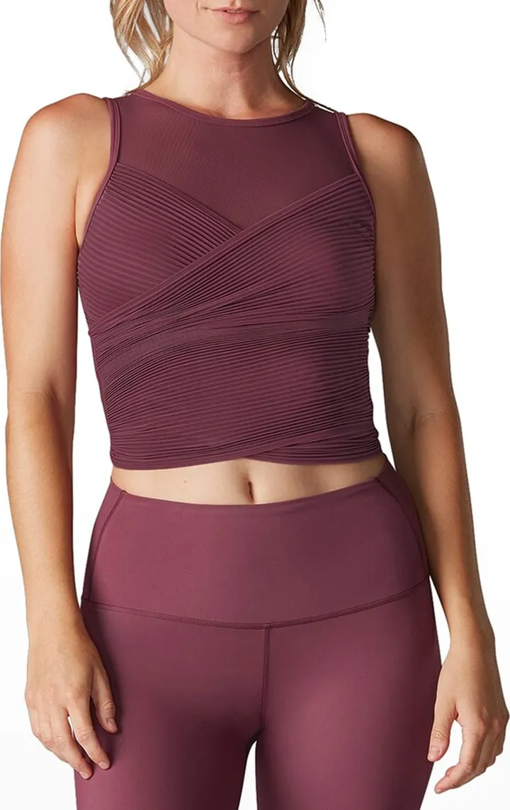 Pleated Bra Tank Top