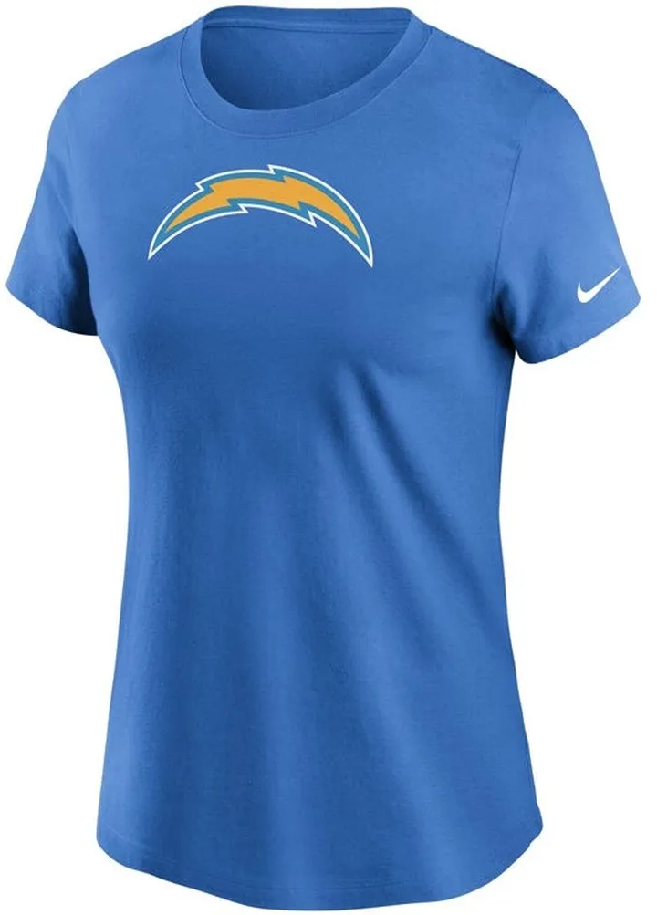 Nike Women's Los Angeles Chargers Logo Cotton T-Shirt