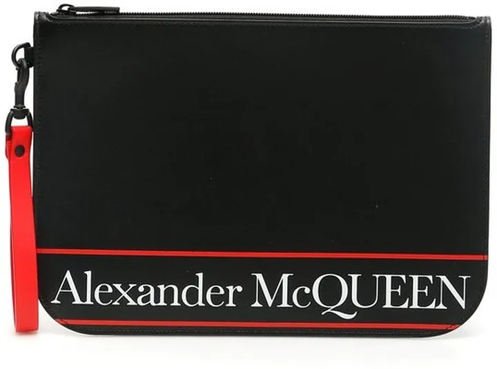 Alexander McQueen Logo Clutch Bag