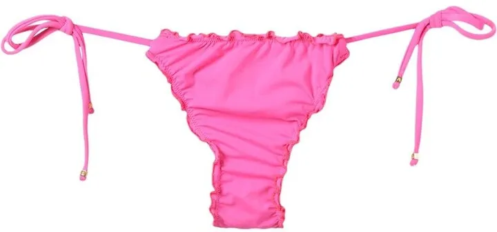 Ruffle Trim Bikini Bottom