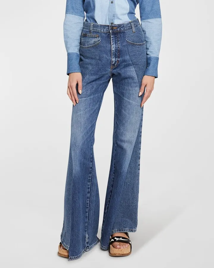 Foster Contrast Stitch Jeans