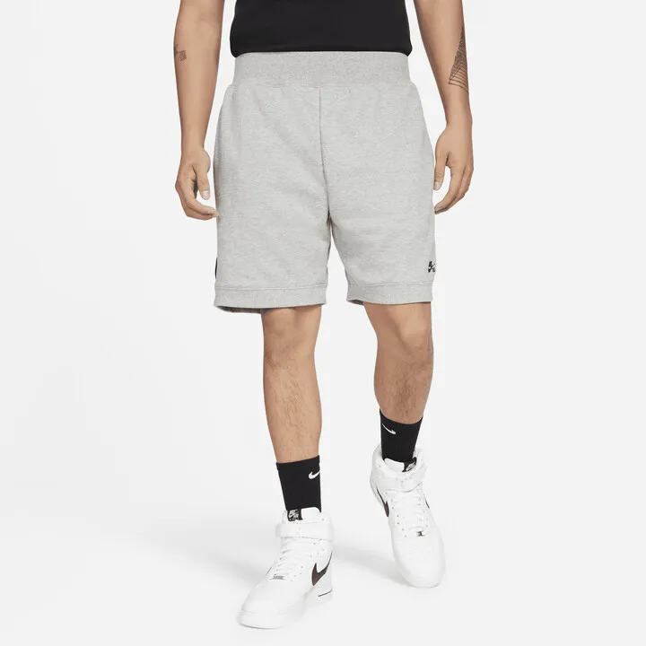 Men's Nike SB Fleece Skate Shorts in Grey