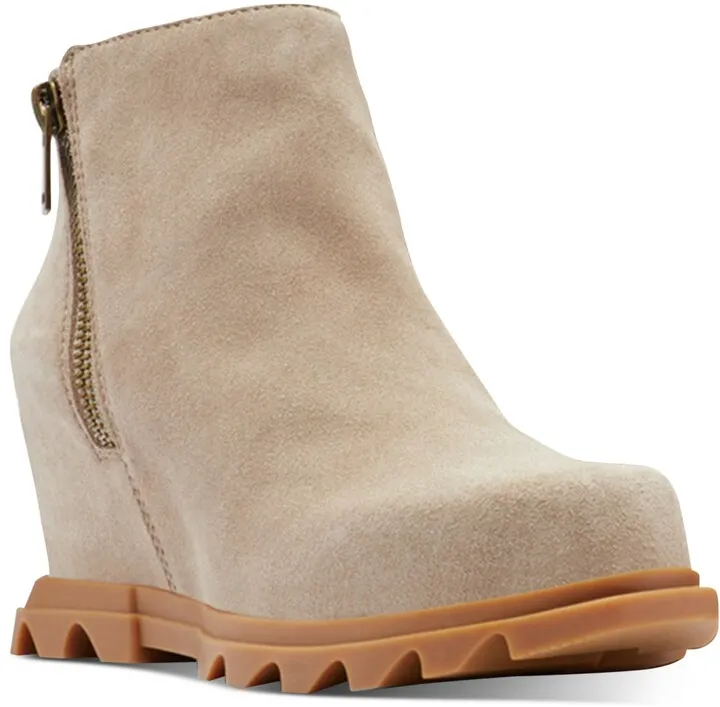 Sorel Women's Joan of Artic Wedge Iii Lug Sole Zip Booties Women's Shoes