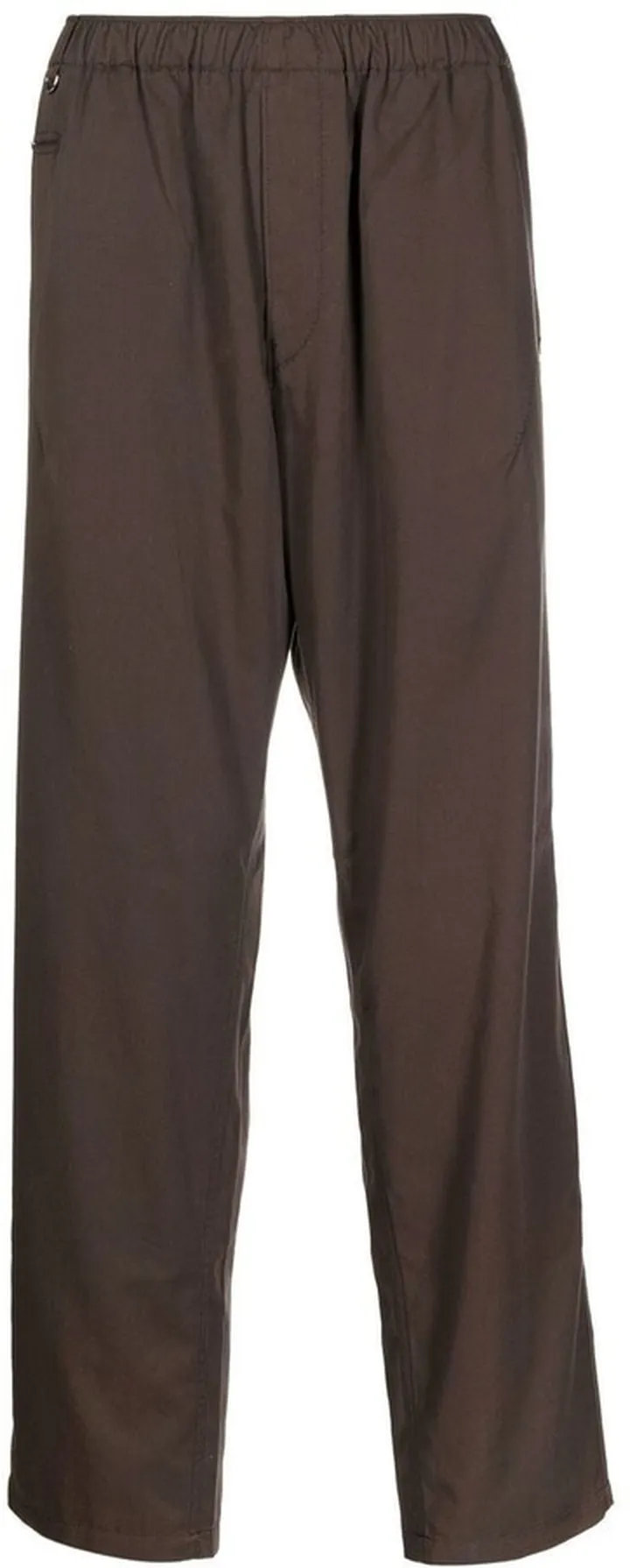 Cotton Straight-Leg Trousers