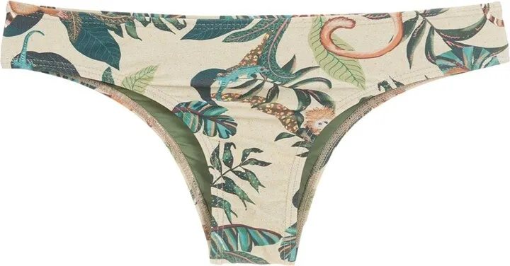 Wakiki leaf-print pants