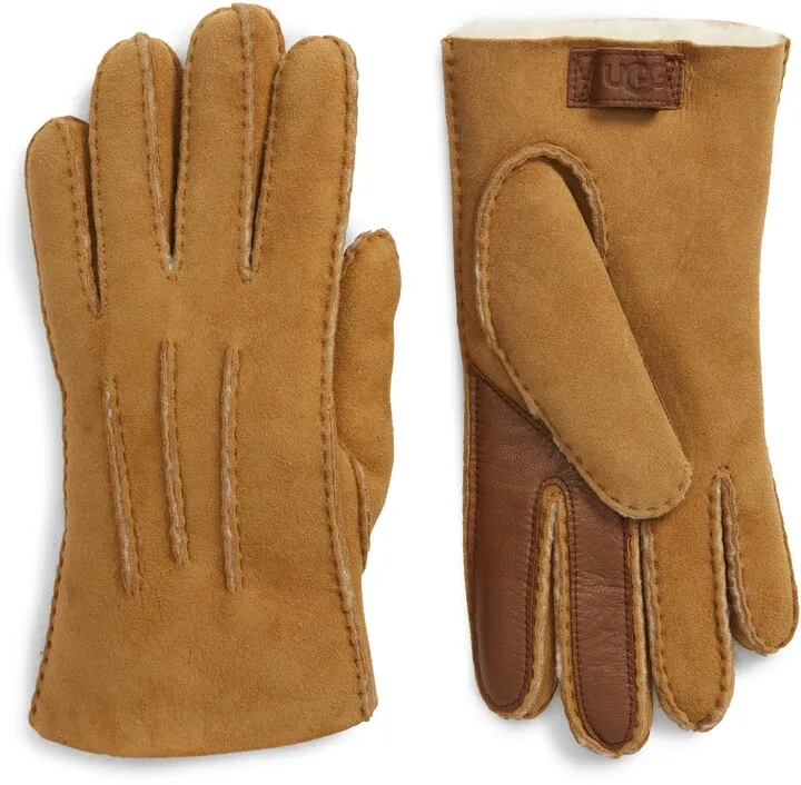 Genuine Shearling Tech Gloves