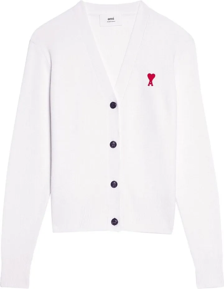 Ami de Coeur V-neck cardigan