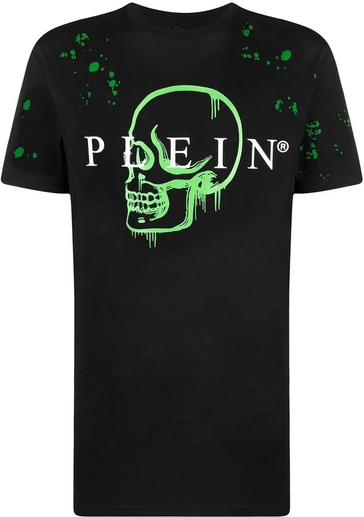 Skull logo-print T-shirt