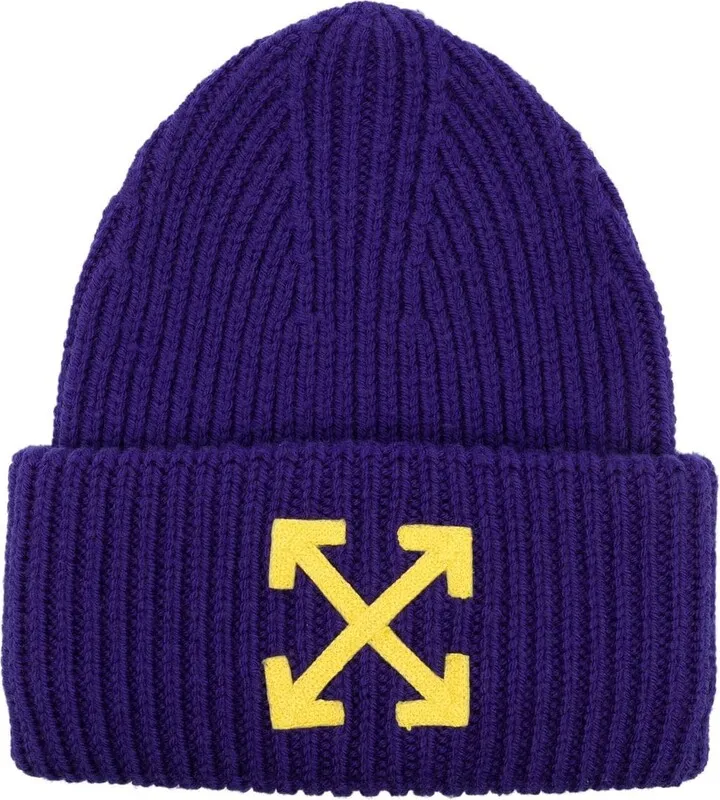 Arrows ribbed beanie