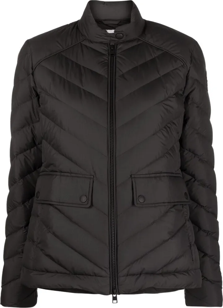 Zip-Fastening Padded Jacket