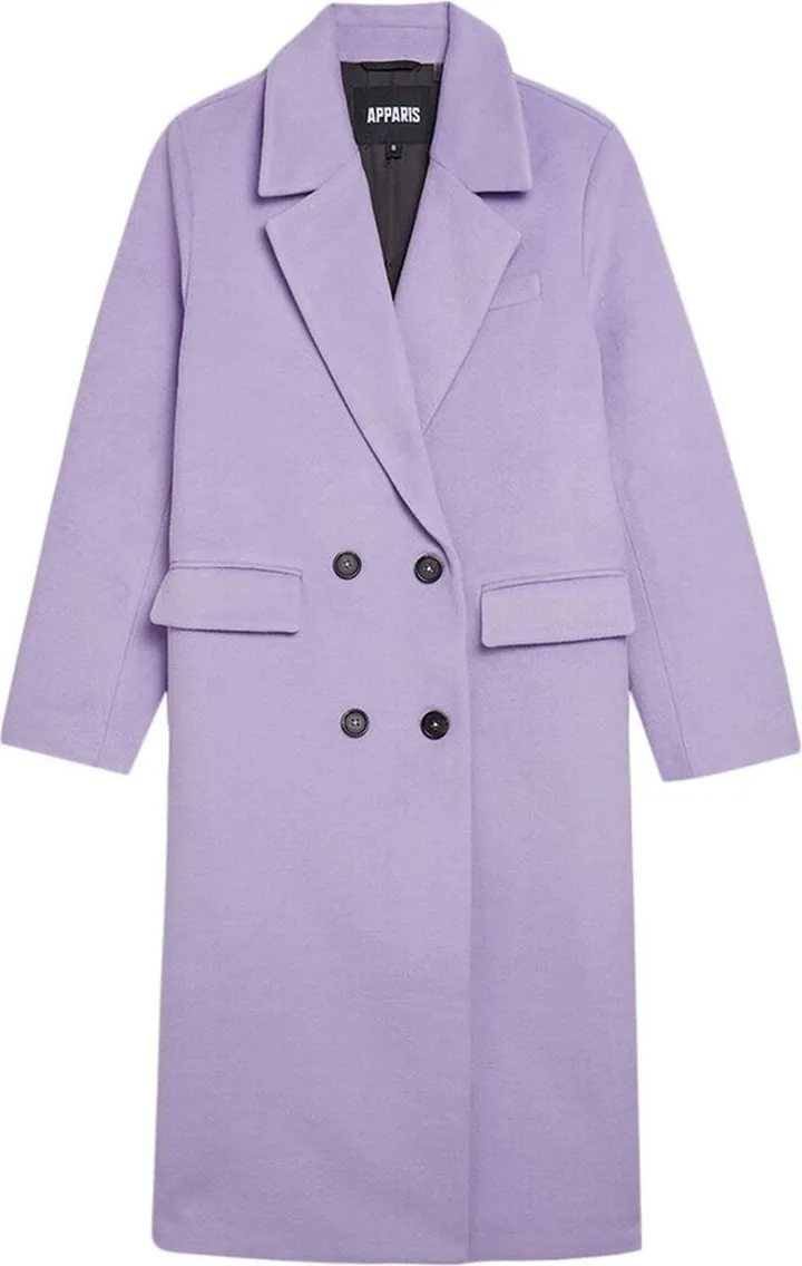 Double-Breasted Button Coat