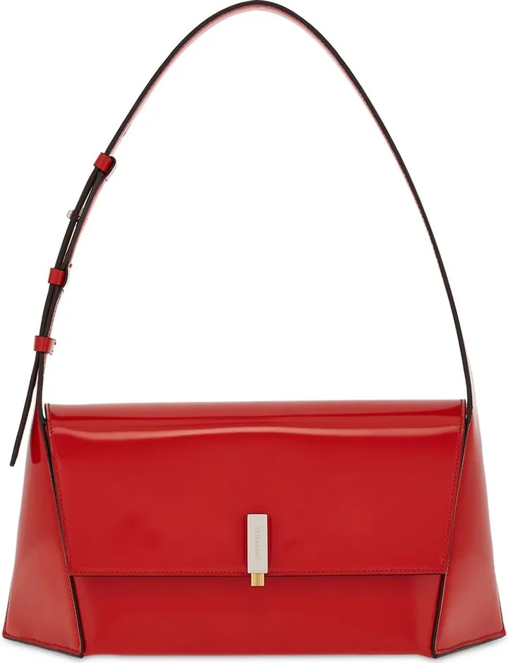 Prisma leather shoulder bag