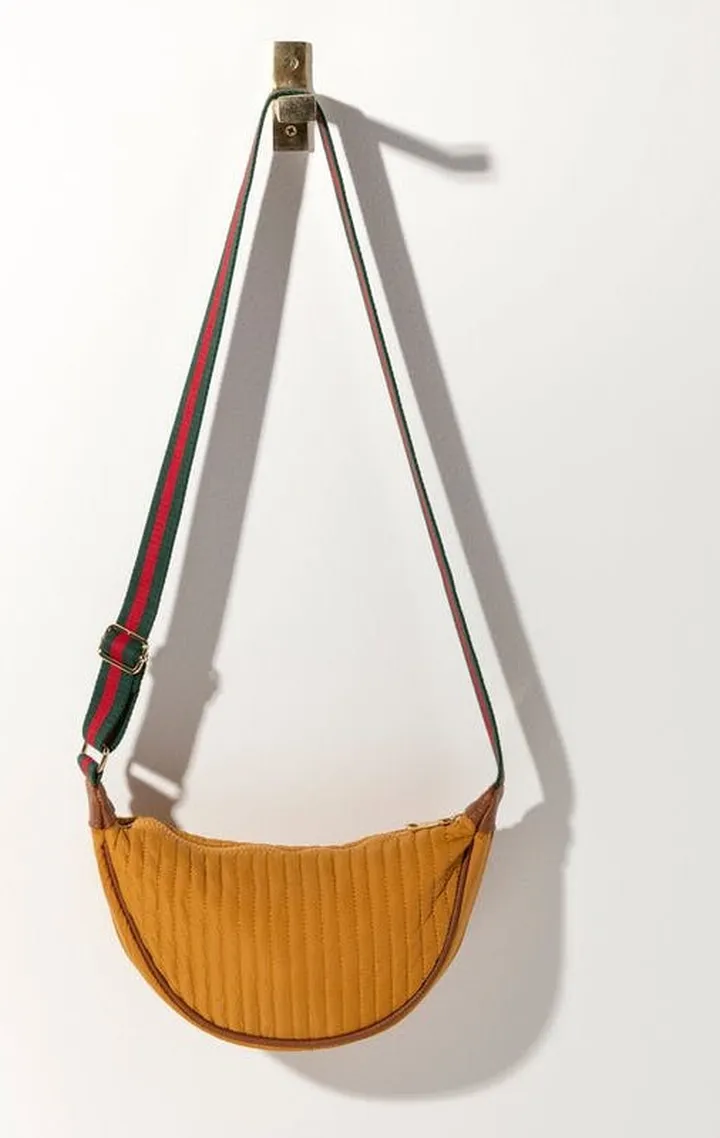 Shiraleah Ezra Cross Body Bag - Honey