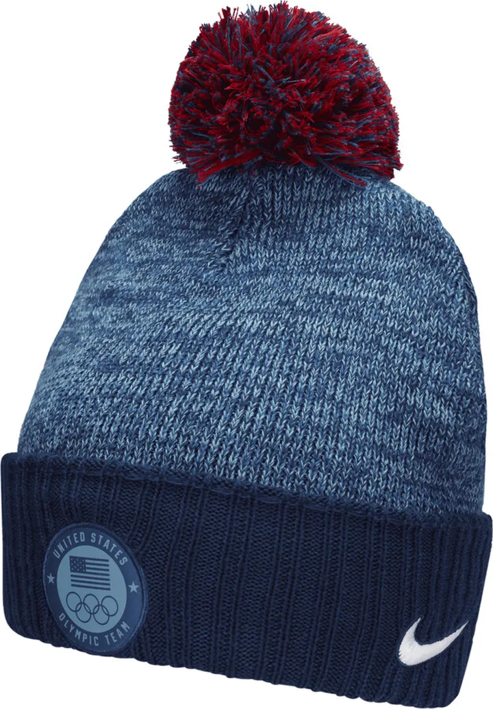 Nike Unisex Team USA Beanie in Blue