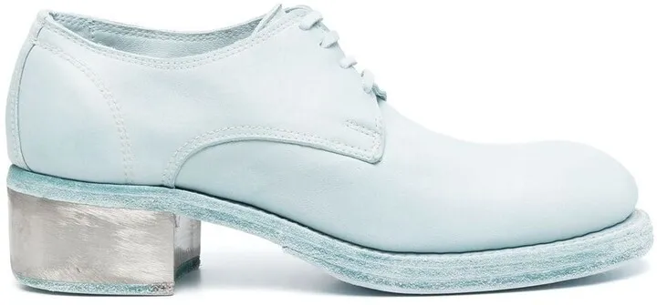 Steel-Heel Lace-Up Shoes