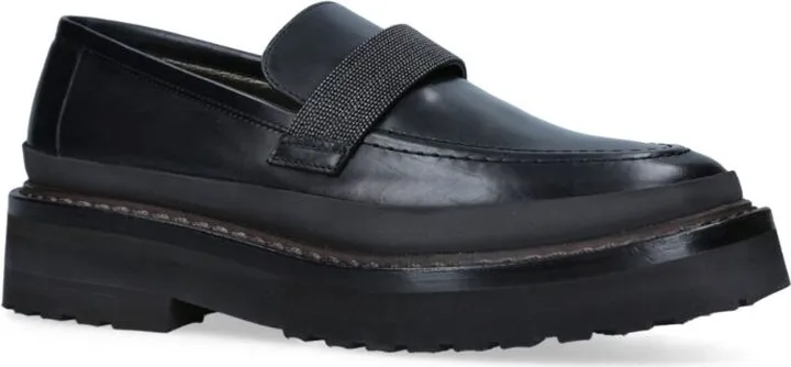 Brunello Cucinelli Leather Loafers