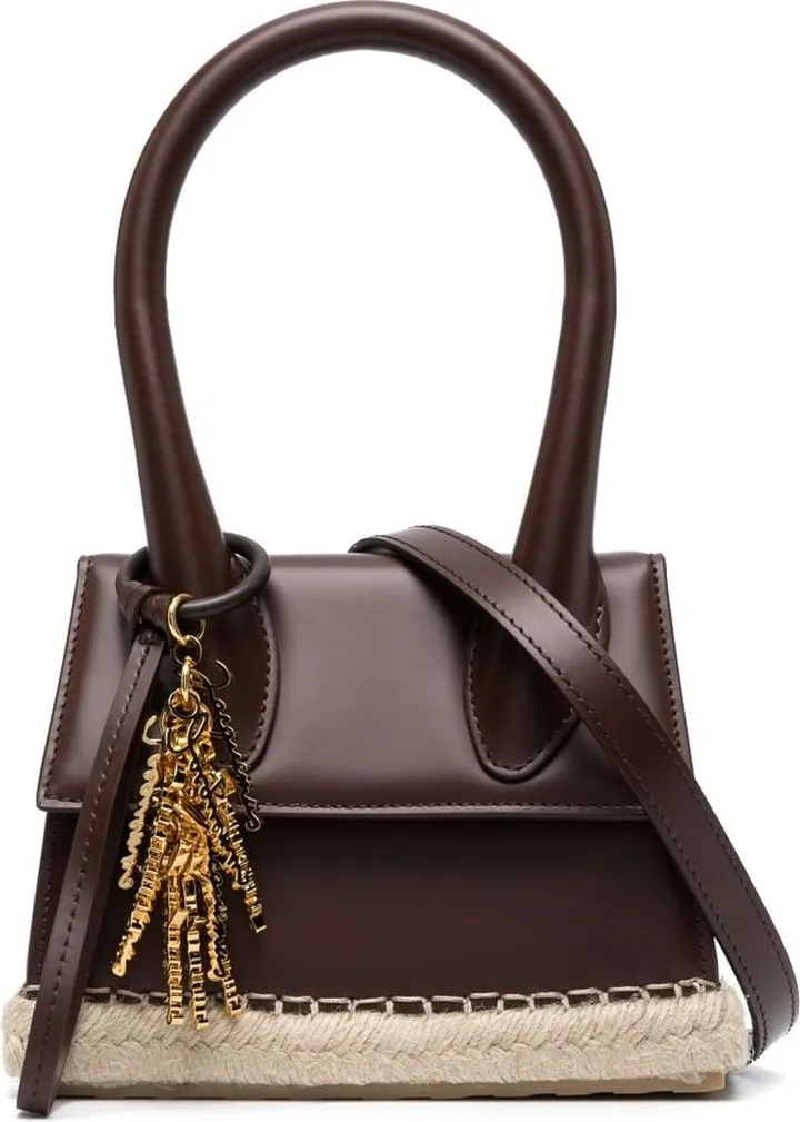 Le Chiquito moyen Cordao leather bag