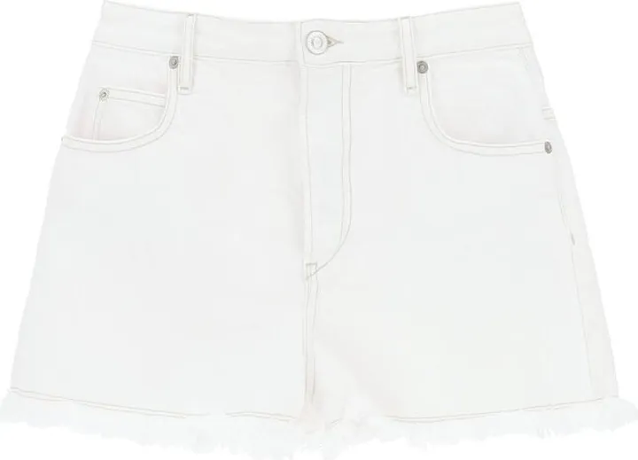 Isabel Marant Étoile Frayed Hem Denim Shorts