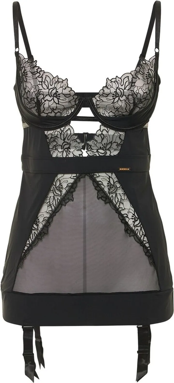 Alanna wired lace mini dress