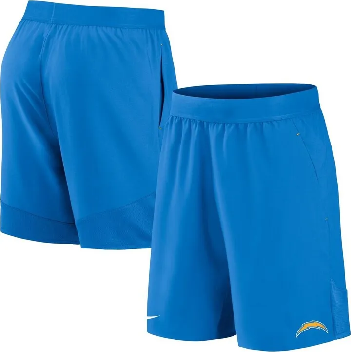 Men's Nike Powder Blue Los Angeles Chargers Stretch Woven Shorts