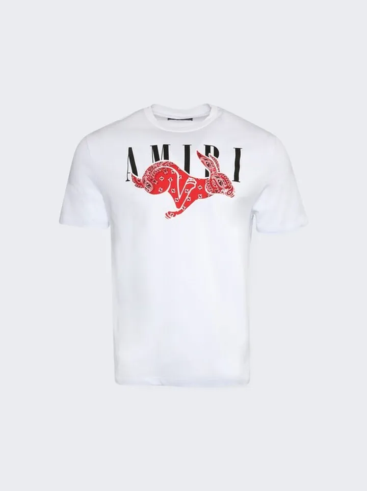 CNY Rabbit Logo Tee White