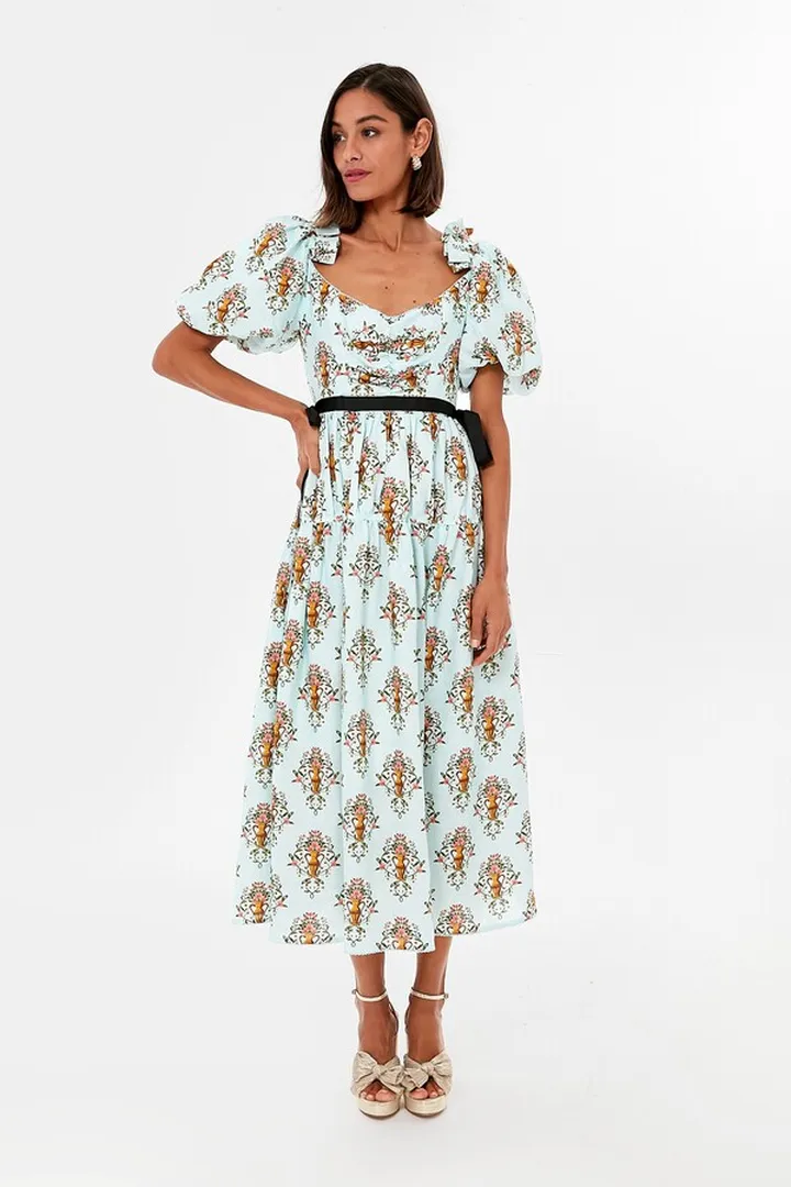 Remedios Yerbamora Midi Dress