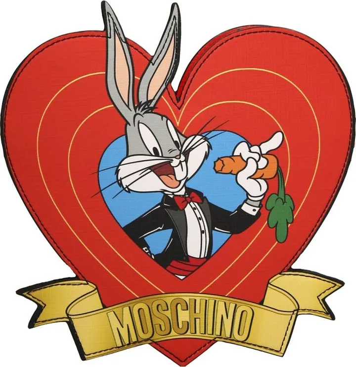 Moschino Bugs Bunny Zipped Crossbody Bag